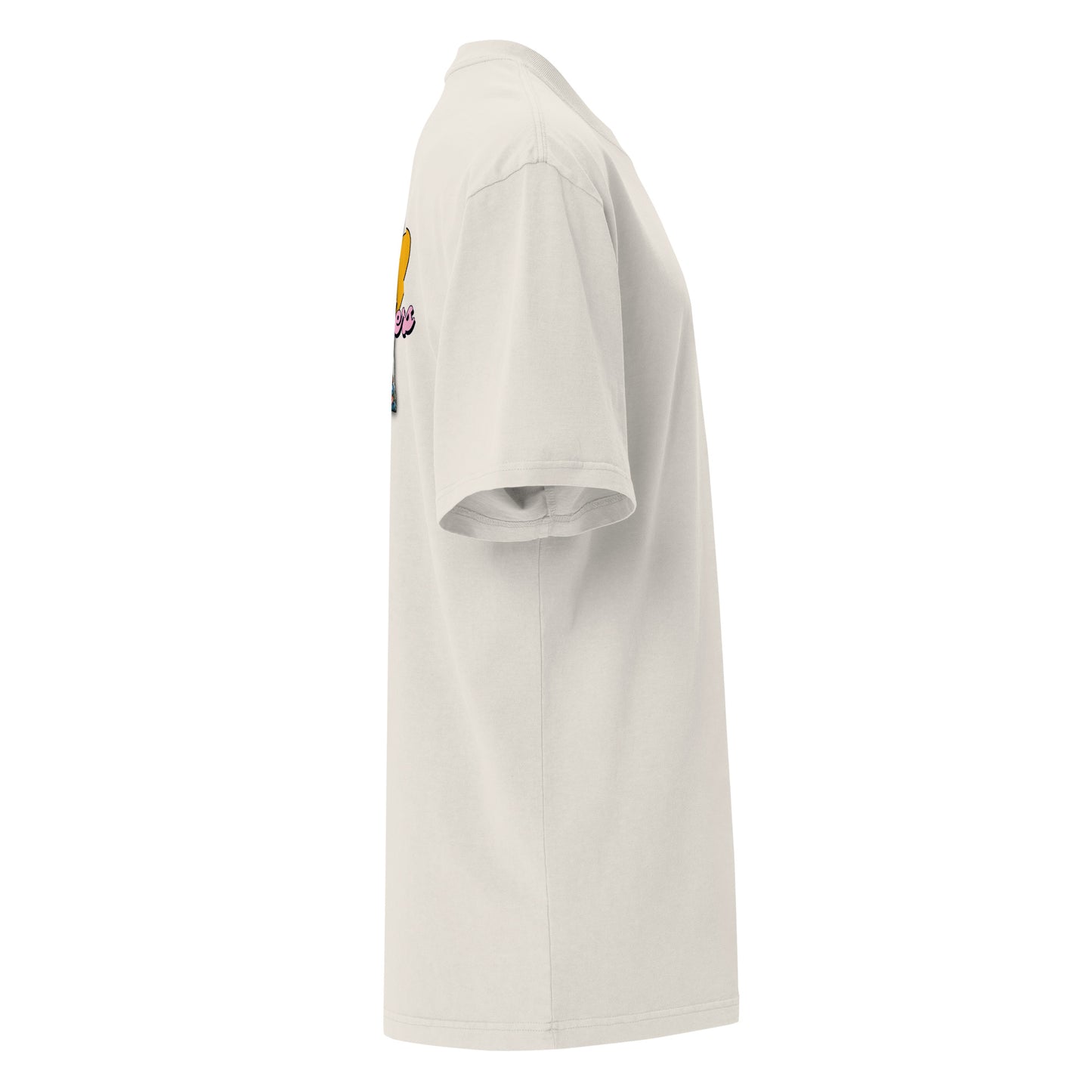 T-shirt oversize délavé