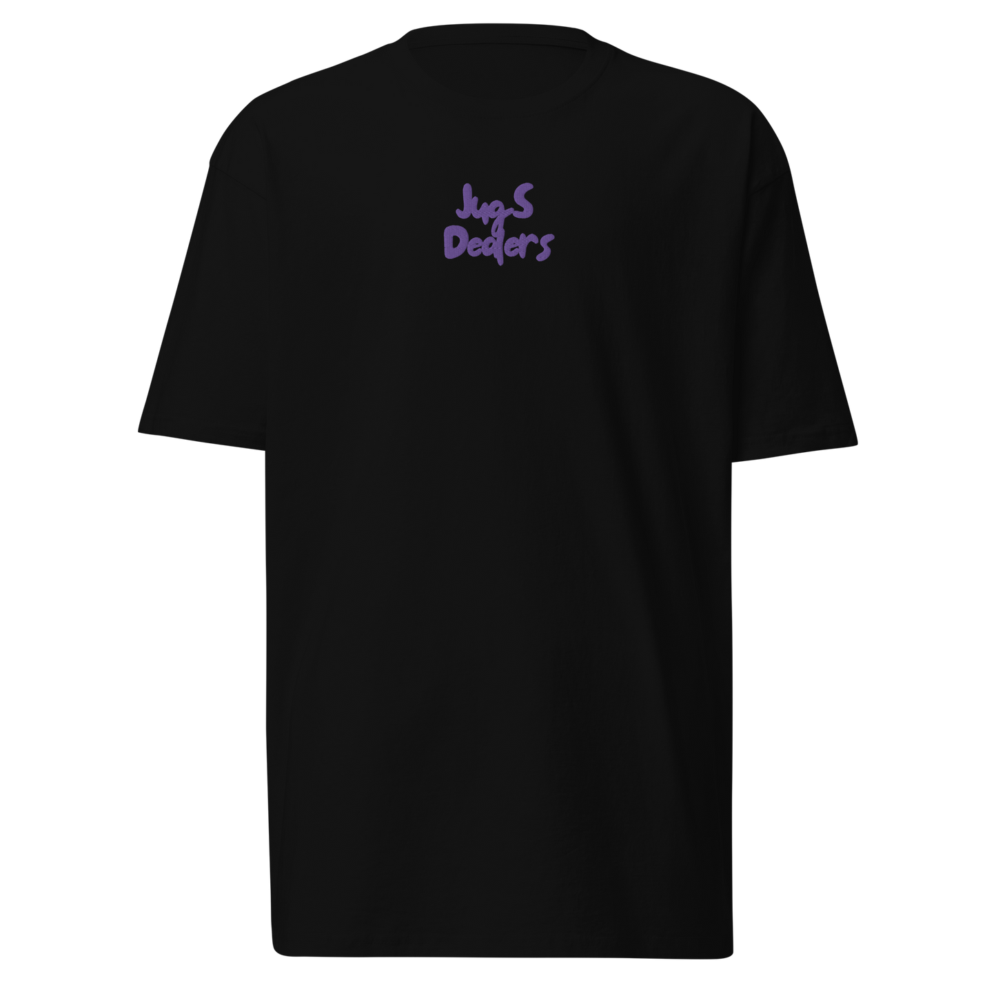 Unisex heavy t-shirt Bōken-sha-Jugs Dealers- embroidered logos