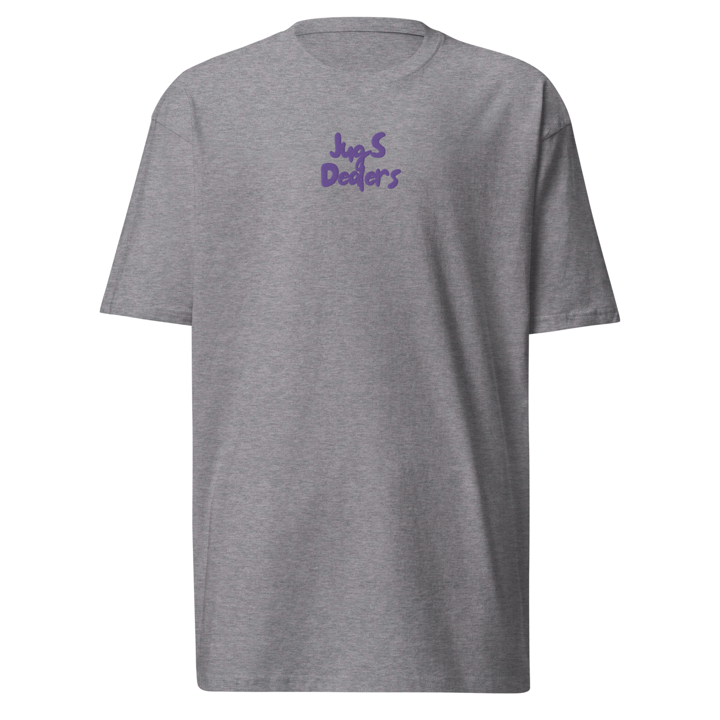 Unisex heavy t-shirt Bōken-sha-Jugs Dealers- embroidered logos