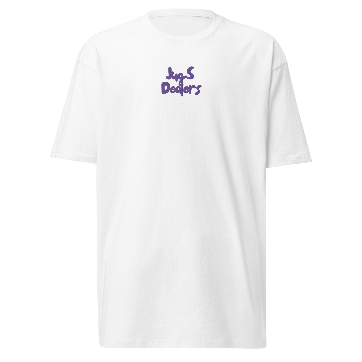 Unisex heavy t-shirt Bōken-sha-Jugs Dealers- embroidered logos