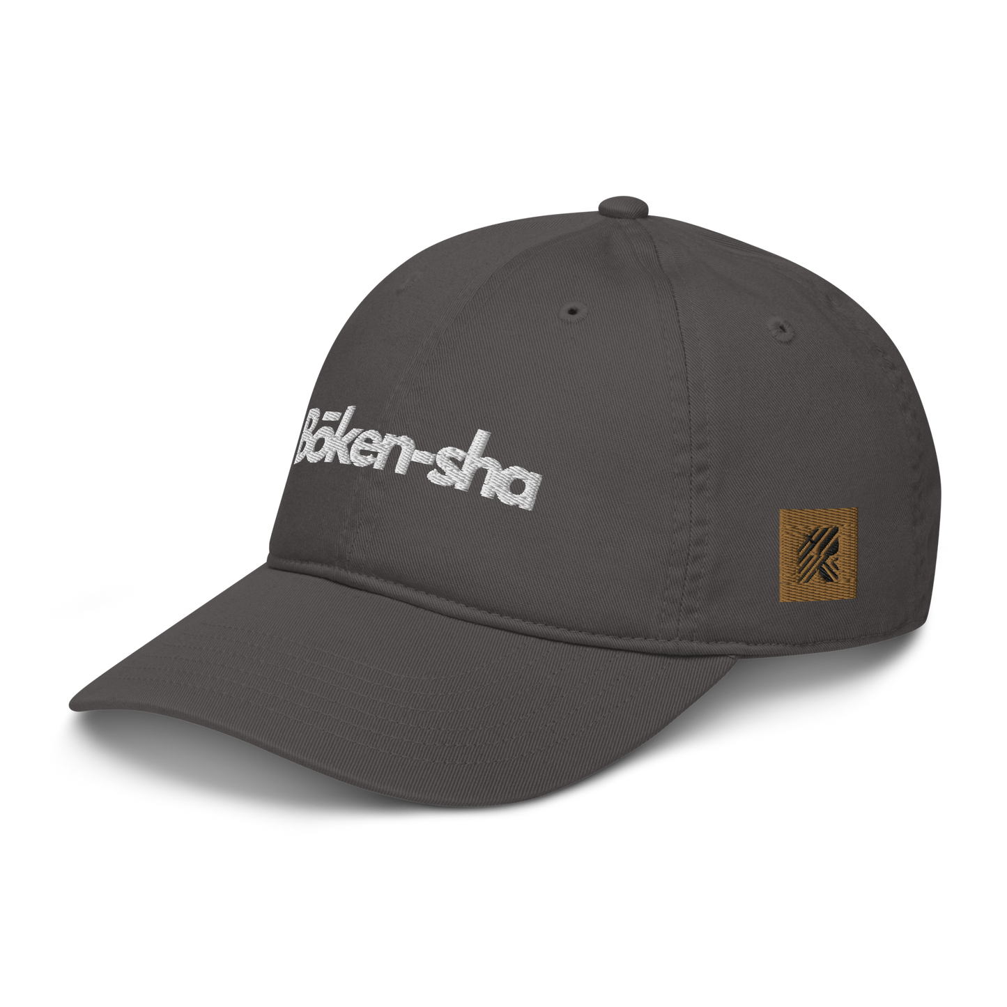 Casquette Bōken-sha- logos brodés. 100% bio