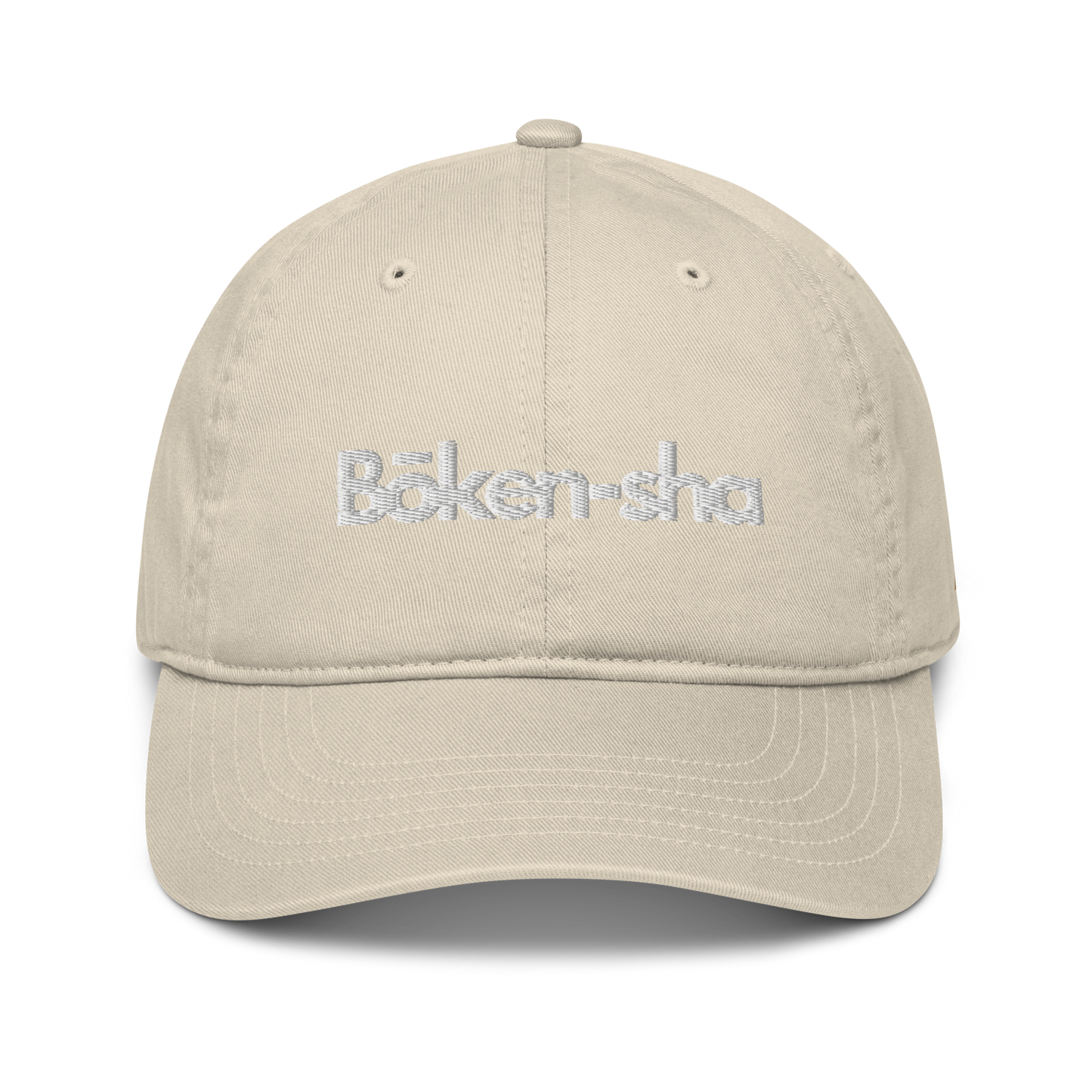 Casquette Bōken-sha- logos brodés. 100% bio