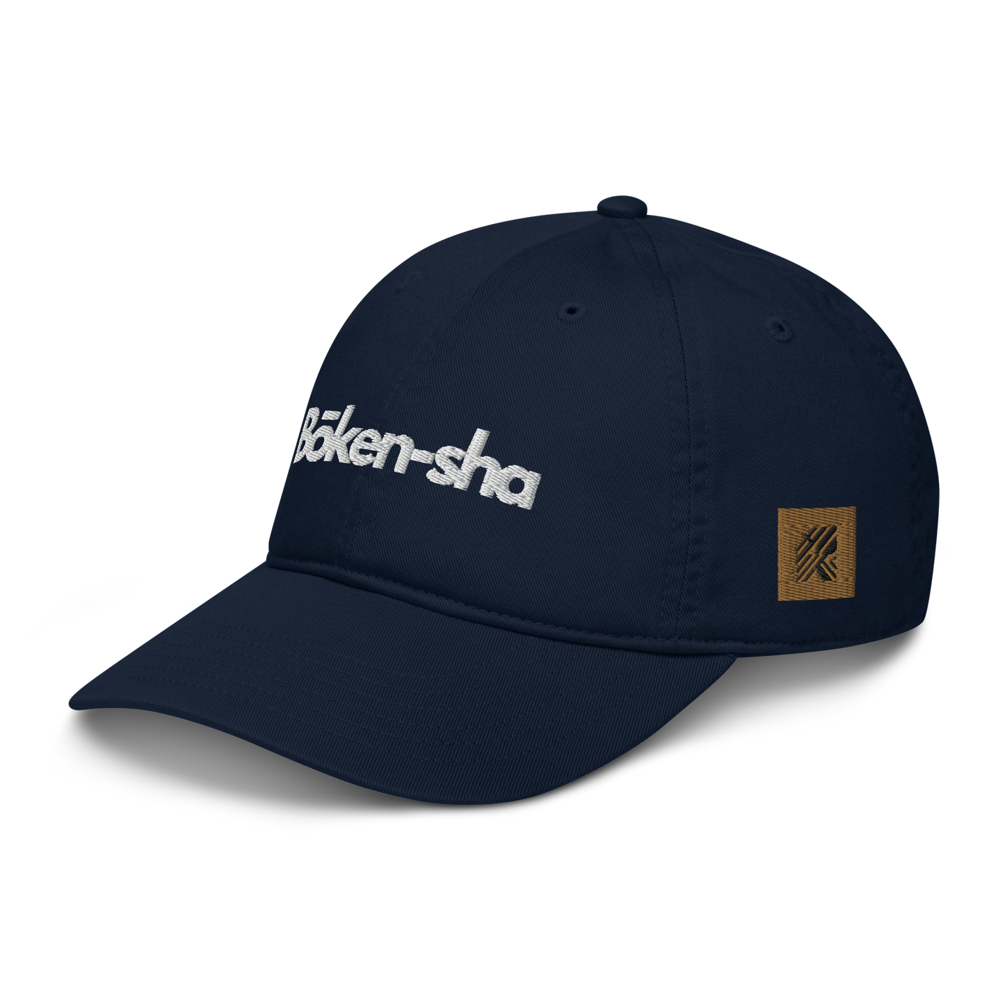 Casquette Bōken-sha- logos brodés. 100% bio