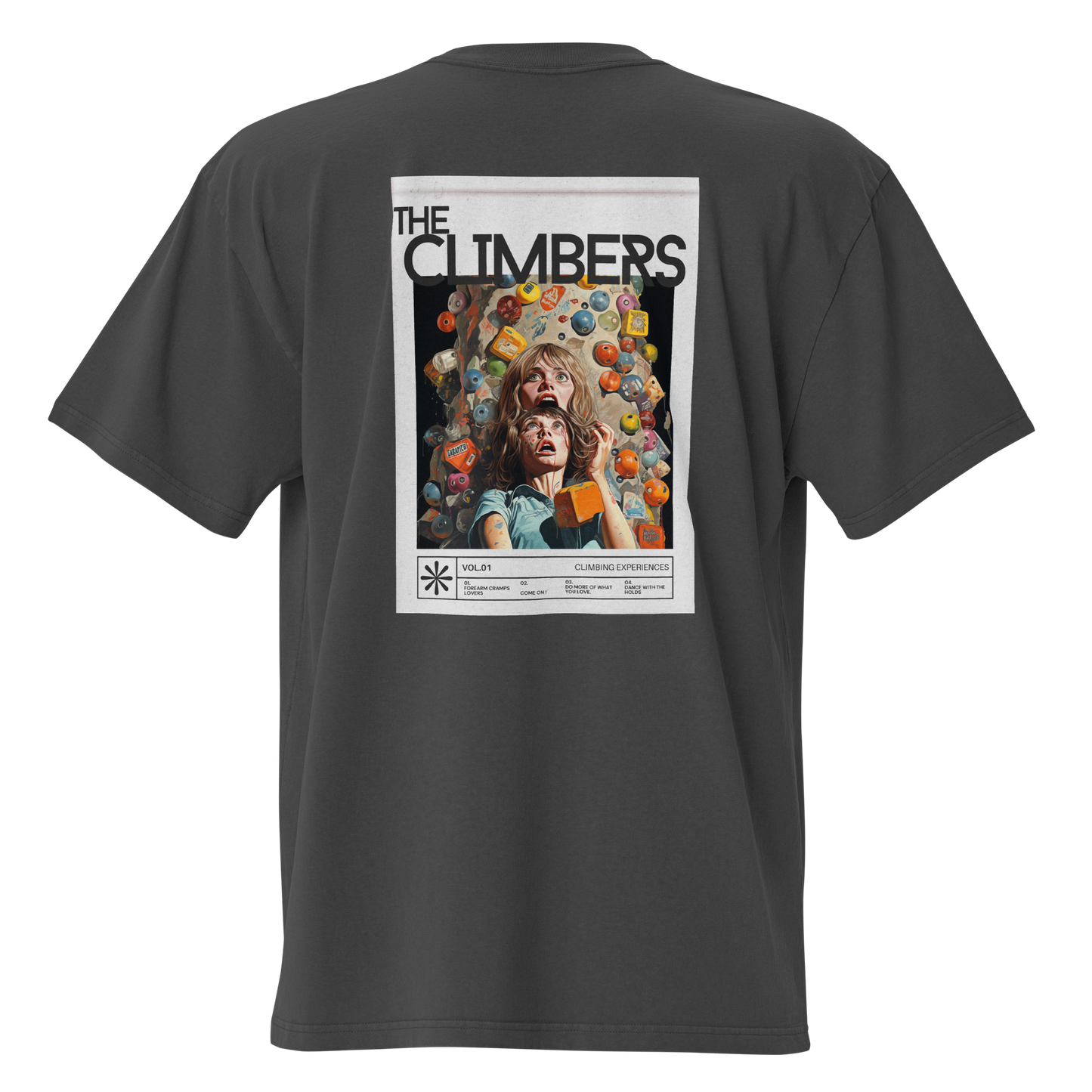 T-shirt oversize délavé Bōken-sha - The Climbers -