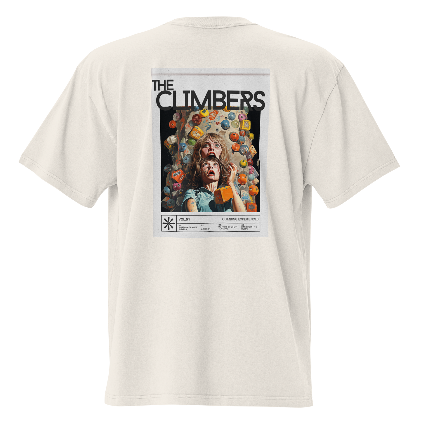 T-shirt oversize délavé Bōken-sha - The Climbers -