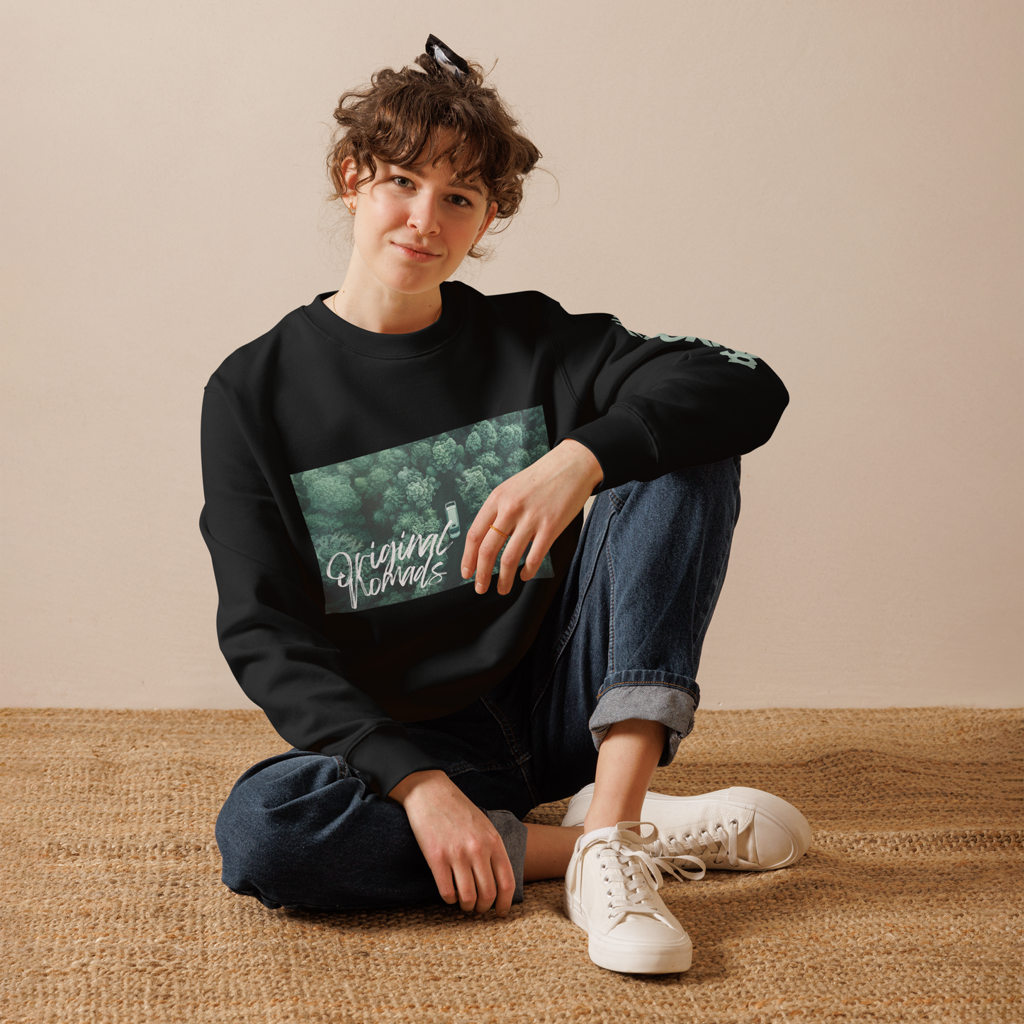 Sweatshirt 100% bio - Bōken-sha - original nomads