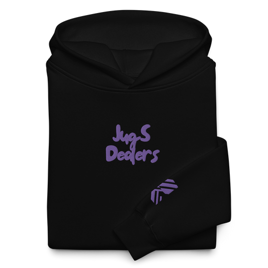 Sweat à capuche oversize unisexe  Bōken-sha - Jugs dealers - logo brodés